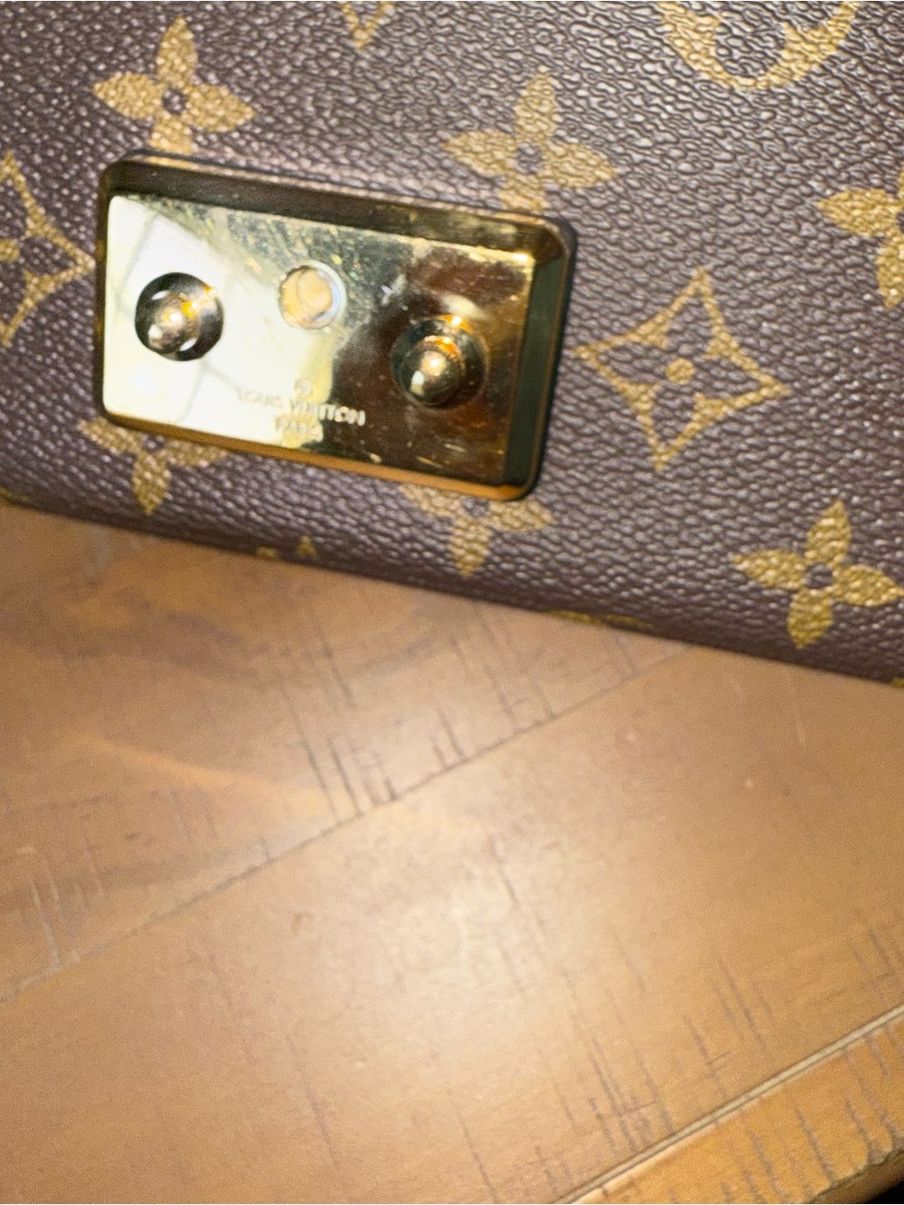 Louis Vuitton (LV) Marceau - Monogram  Shoulder Bag in Gold Hardware - Picture 6 of 8